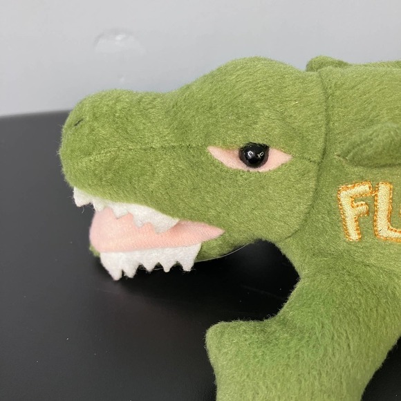 Mary Meyer Florida Green Alligator Plush Stuffed Animal Embroidered Souvenir Toy - Picture 5 of 16